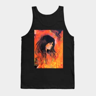 In Flames Tank Top